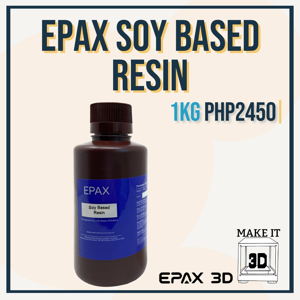 EPAX Soy Based Resin - Eco 3D Printing Resin for mSLA 405nm 3D Printer