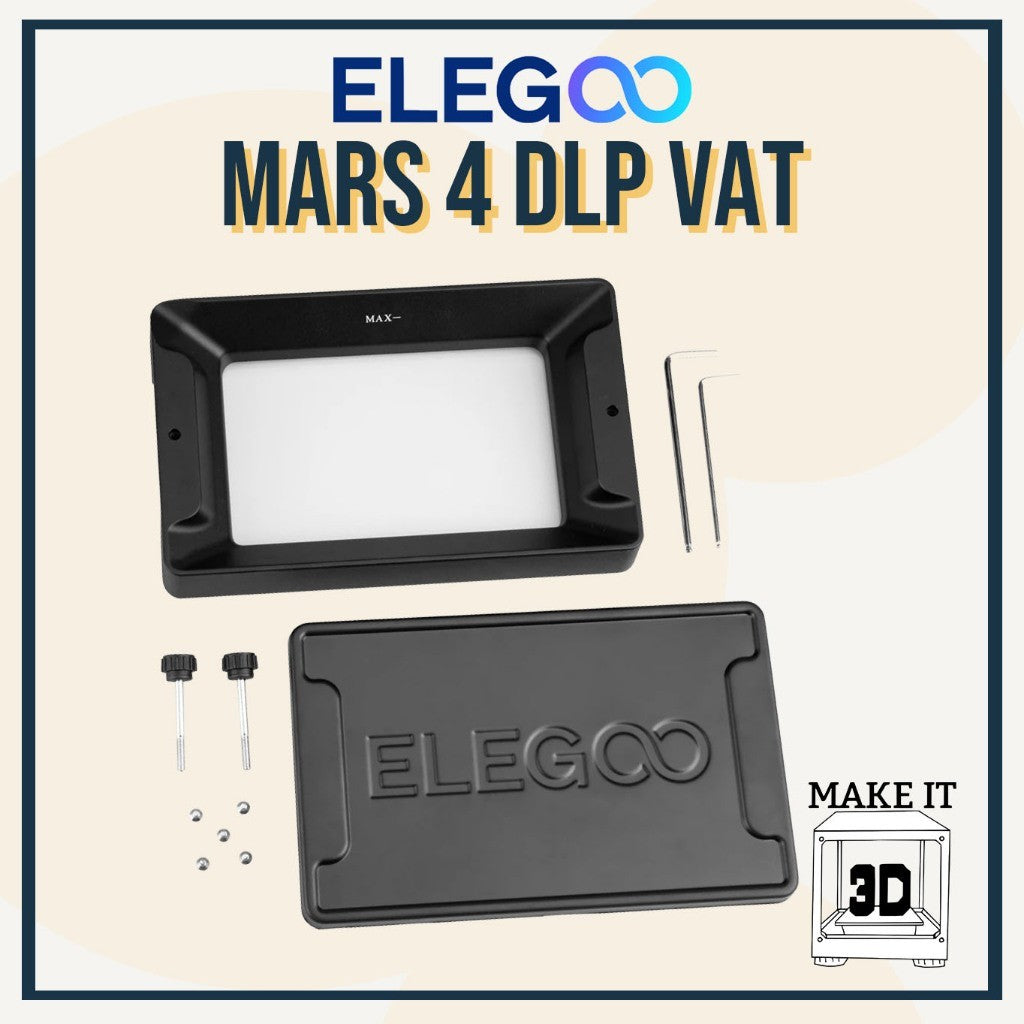 Elegoo Vat Tank for Resin 3D Printer Saturn 3 Ultra, Saturn 4 Ultra, Mars 4 Ultra, Mars 5 Ultra