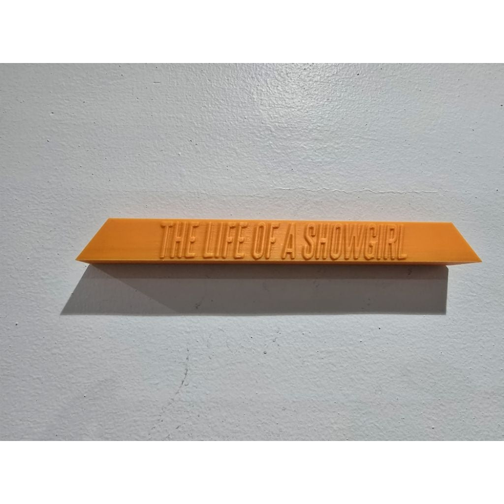 Taylor Swift The Life of a Showgirl tloas CD Stand - 3D Printed by Make It 3D