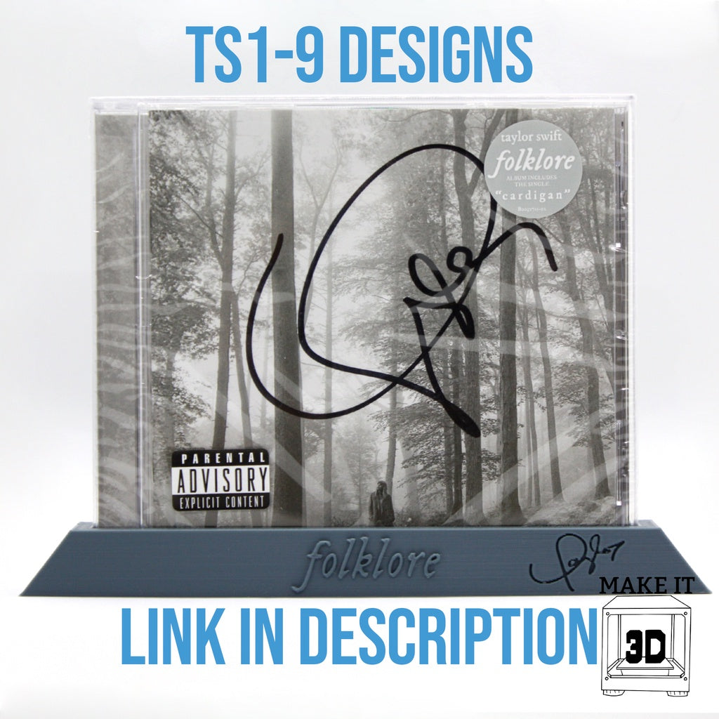 Taylor Swift CD Display Stand (Taylor's Version) - 3D Printed