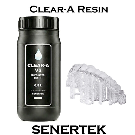 Senertek Clear-A V2 | Crystal-Clear Dental Resin (Philippines)
