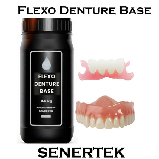 Senertek Flexo Denture Base V3 | Flexible Partial Denture Resin (Philippines)
