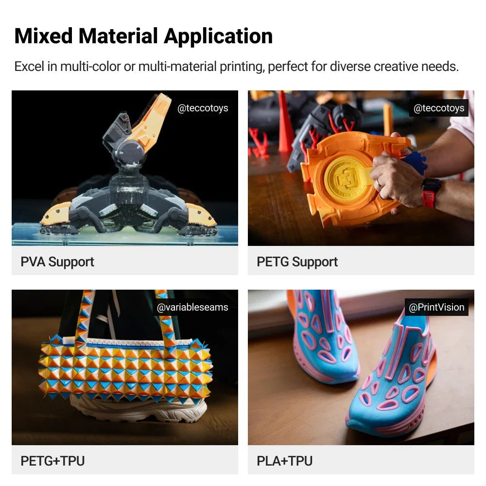 Snapmaker U1 | 4-Toolhead Multi-Color FDM 3D Printer (Philippines)