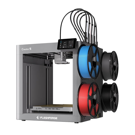 FlashForge Creator 5 | 4-Toolhead Multi-Color FDM 3D Printer (Philippines)