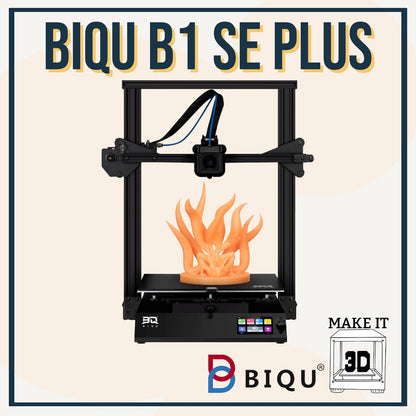 Biqu B1 SE Plus large FDM 3D Printer 310x310x340mm Beginner friendly and easy assembly