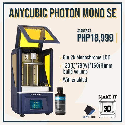 ANYCUBIC Photon Mono SE Fast mSLA Resin 3D Printer