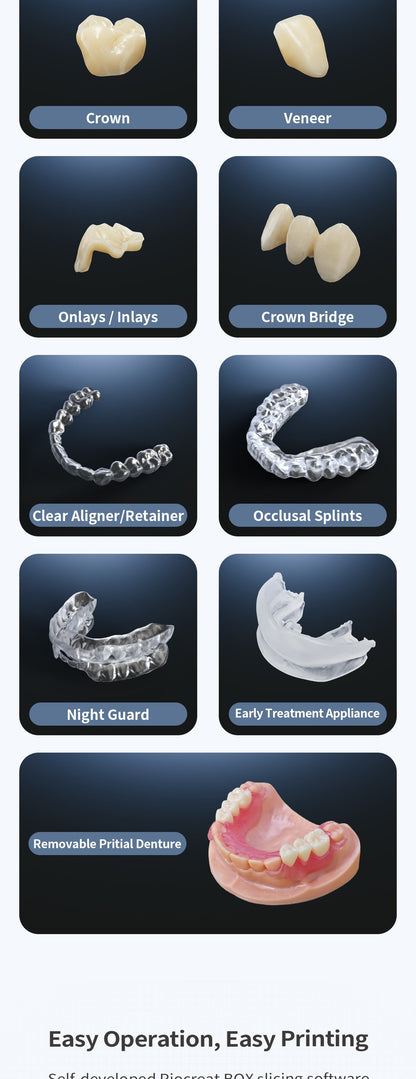 PioNext Mini Dental 3D Printer | Compact 9K Chairside Printer for Small Clinics & Labs