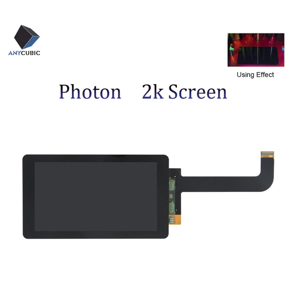 ANYCUBIC Photon S LCD Screen 2K Res. Replacement (Official ANYCUBIC Replacement part) for Photon S