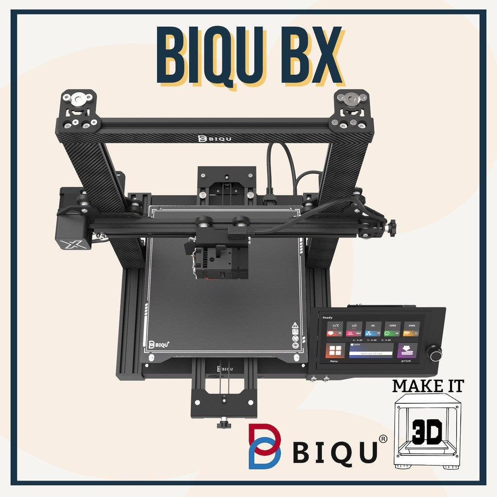 BIQU BX Direct Drive FDM 3D Printer with Auto Leveling and Dual Firmware Beginner Friendly