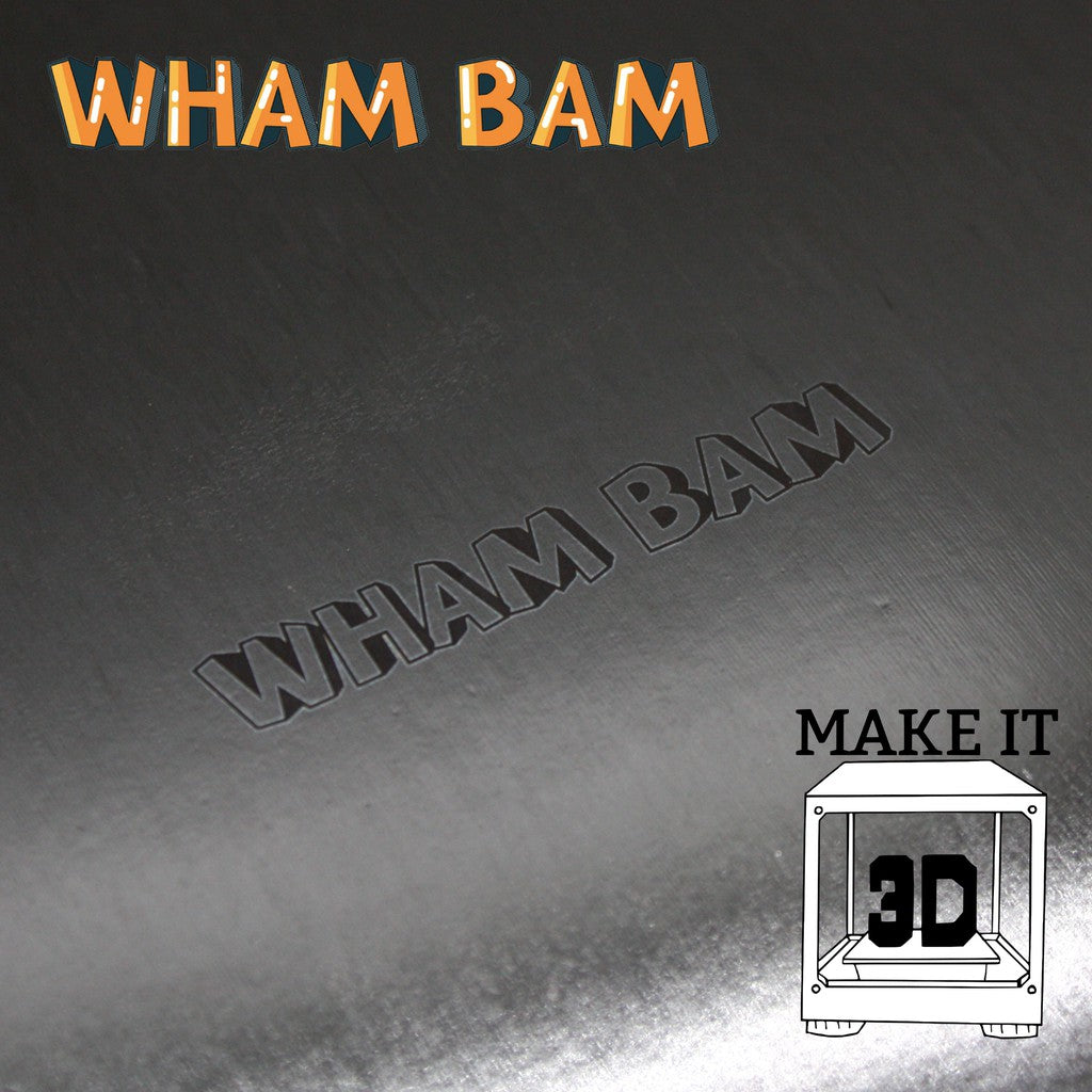 Wham Bam Flexible Build System for FDM 3D Printers