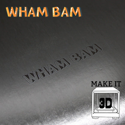 Wham Bam Flexible Build System for FDM 3D Printers
