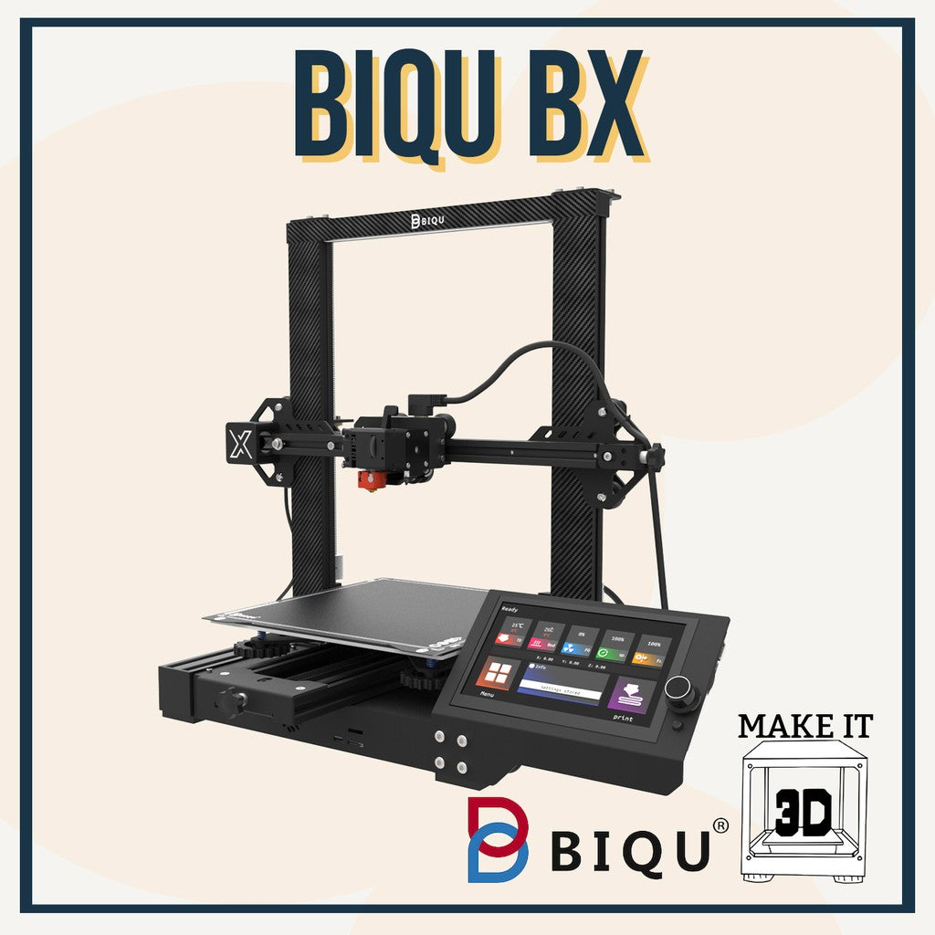 BIQU BX Direct Drive FDM 3D Printer with Auto Leveling and Dual Firmware Beginner Friendly