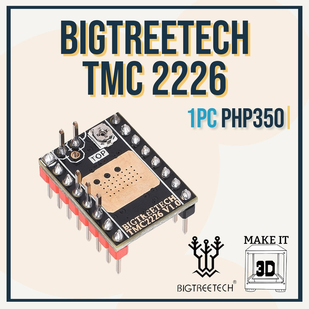 BTT BIGTREETECH TMC 2208 V3.0, EZ2208, EZ2225, EZConnector Stepper driver for 3D printer