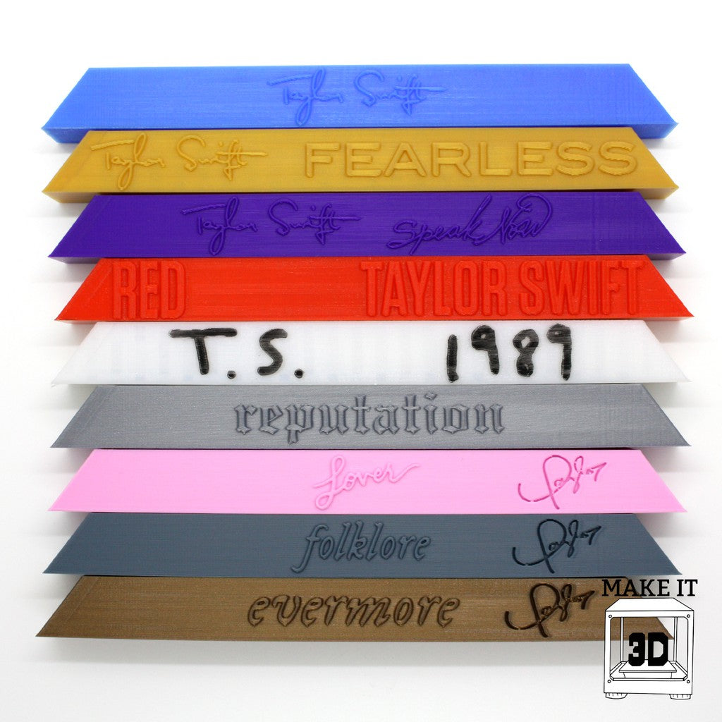 Taylor Swift CD Display Stand - 3D Printed
