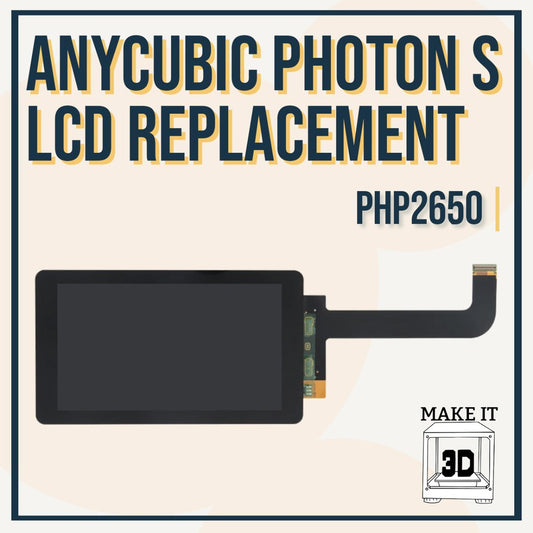 ANYCUBIC Photon S LCD Screen 2K Res. Replacement (Official ANYCUBIC Replacement part) for Photon S