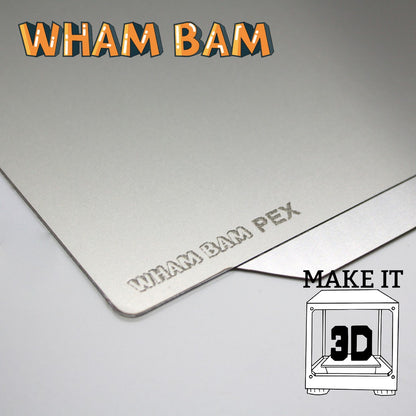 Wham Bam Flexible Build System for FDM 3D Printers