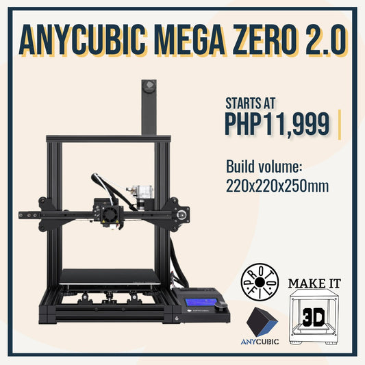Anycubic Mega Zero 2.0 - Beginner Friendly FDM 3D Printer