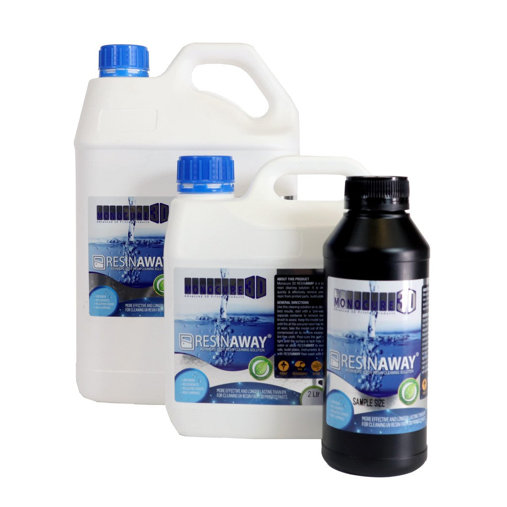 Monocure Resinaway 3D Printing Nonflammable Cleaner for resin printing (500ml/2L)