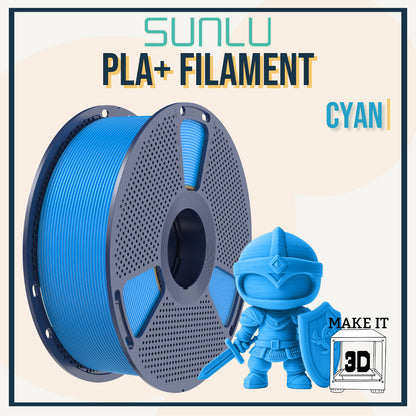 SUNLU PLA+ Filament 1.75mm 1kg 3D Printing Filament