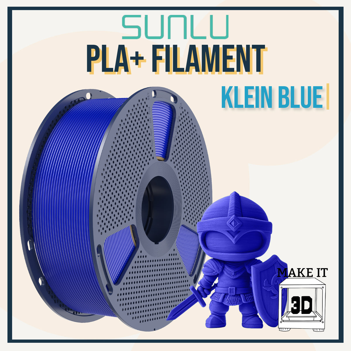 SUNLU PLA+ Filament 1.75mm 1kg 3D Printing Filament
