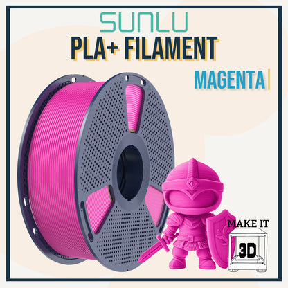SUNLU PLA+ Filament 1.75mm 1kg 3D Printing Filament