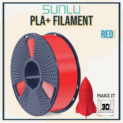 SUNLU PLA+ Filament 1.75mm 1kg 3D Printing Filament