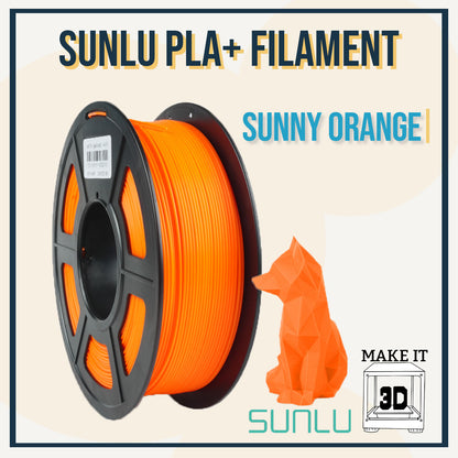 SUNLU PLA+ Filament 1.75mm 1kg 3D Printing Filament