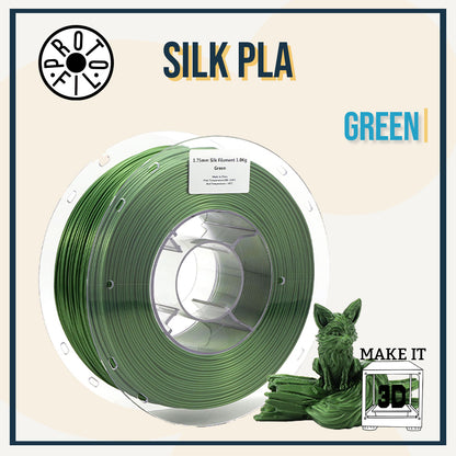 ProtoFil 1kg Silk PLA 3D Printer Filament 1.75mm for 3D Printing