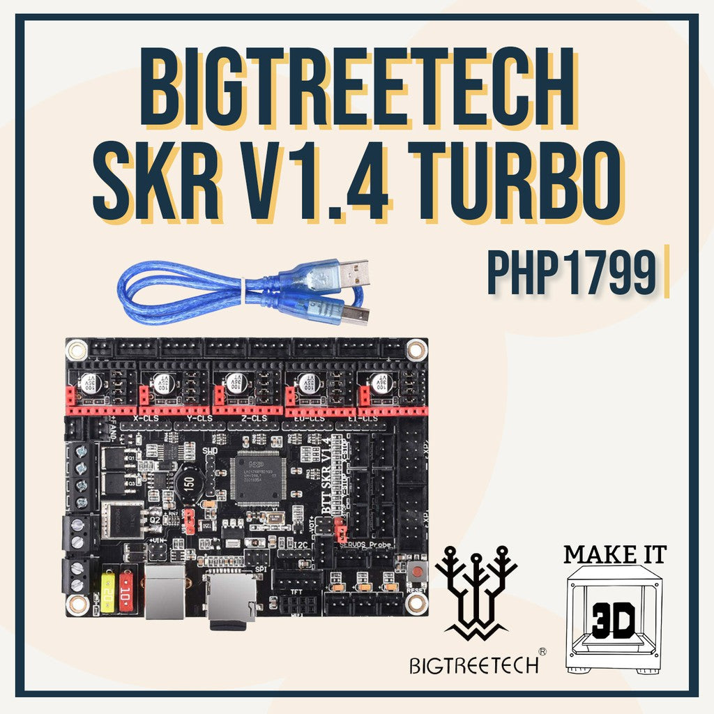 BTT BIGTREETECH SKR 3 EZ , Octopus, and SKR V1.4 Turbo Upgrade Board for 3D Printer Biqu