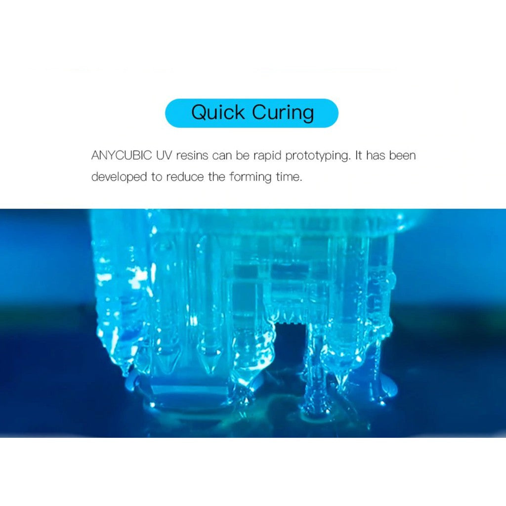 ANYCUBIC 500g 3D Printing Resin - General / Eco Resin / Plant Based Resin - for SLA/DLP 405nm