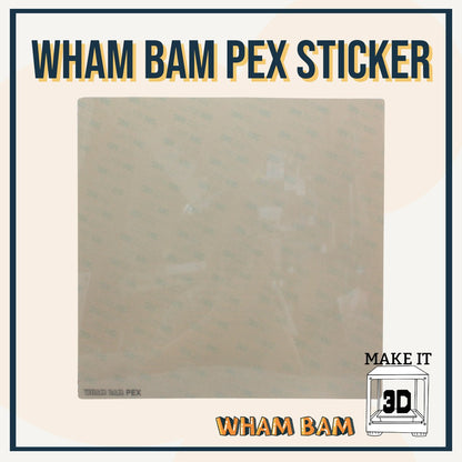 Wham Bam FBS PEI/PEX Sticker for FDM 3D Printer