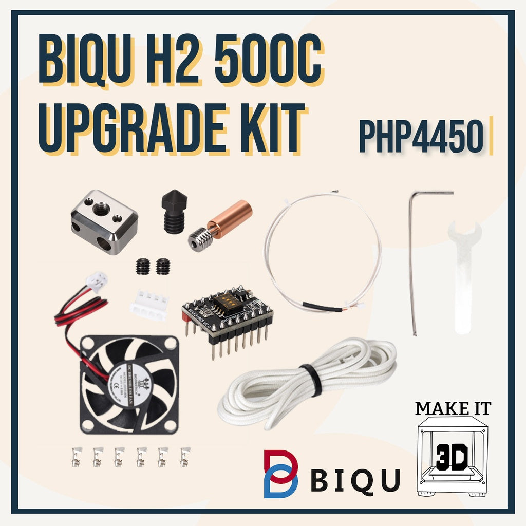 BIQU H2 Direct Extruder Dual Gear Hotend / H2 500C Upgrade Kit / H2 V2S REVO / H2 V2S Lite