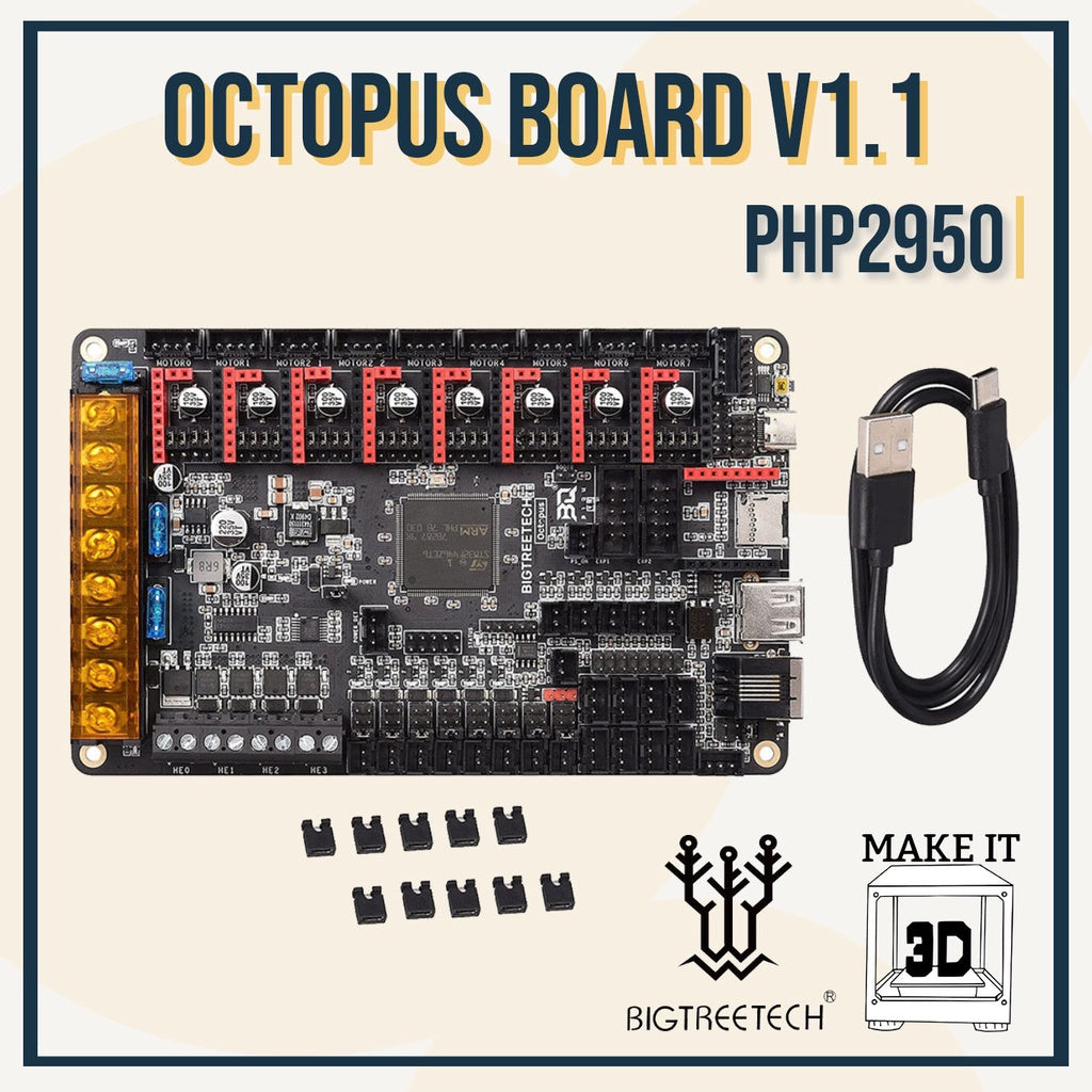 BTT BIGTREETECH SKR 3 EZ , Octopus, and SKR V1.4 Turbo Upgrade Board for 3D Printer Biqu