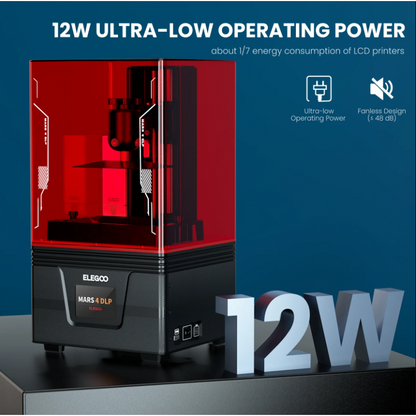 Elegoo Mars 4 DLP ultra-quiet resin 3D printer