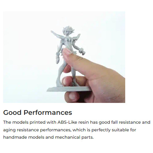 SUNLU Resin 1kg ABS-Like 3D Printing Resin 3D Printer UV Resin 405nm
