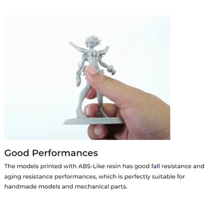 SUNLU Resin 1kg ABS-Like 3D Printing Resin 3D Printer UV Resin 405nm