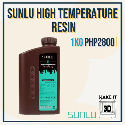 SUNLU 1kg High Temperature 3D Printing Resin - 3D Printer UV Resin 405nm