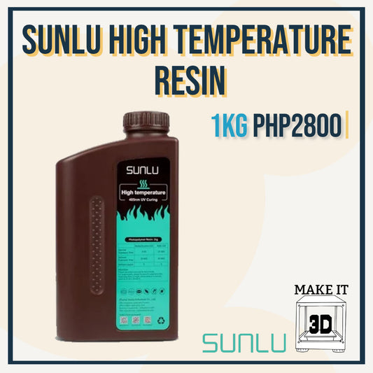 SUNLU 1kg High Temperature 3D Printing Resin - 3D Printer UV Resin 405nm