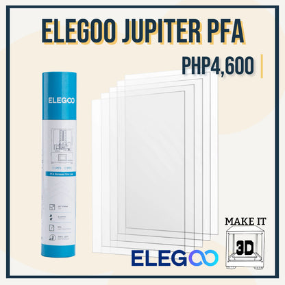 Elegoo PFA/ACF film for Mars, Saturn, and Jupiter (5 sheets) FEP sheet