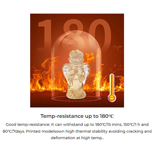SUNLU 1kg High Temperature 3D Printing Resin - 3D Printer UV Resin 405nm