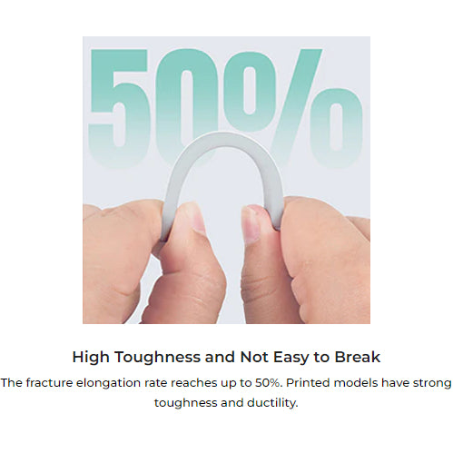 SUNLU 1kg High Toughness 3D Printing Resin - 3D Printer UV Resin 405nm