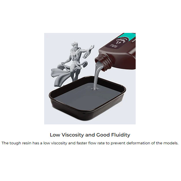 SUNLU 1kg High Toughness 3D Printing Resin - 3D Printer UV Resin 405nm