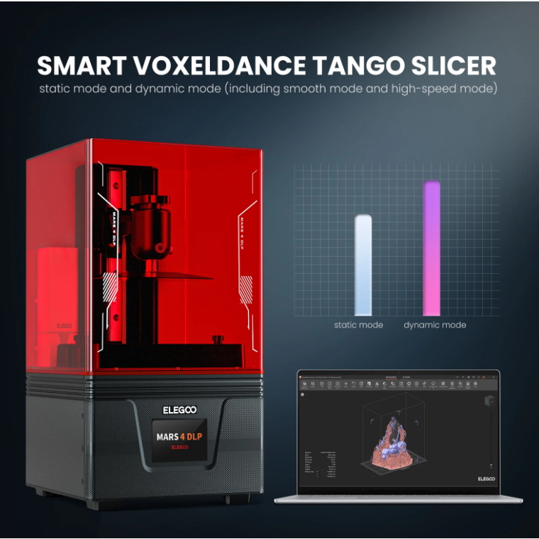 Elegoo Mars 4 DLP ultra-quiet resin 3D printer