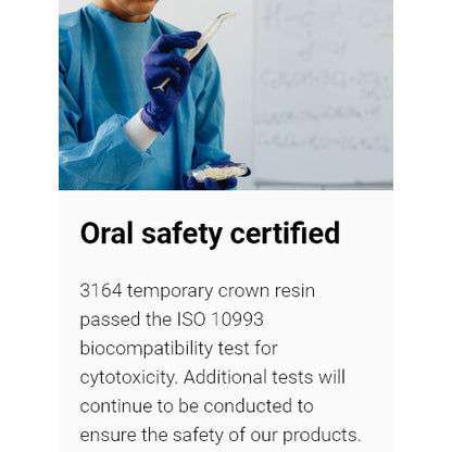 500g iFun Temporary Crown Resin Biocompatible Dental 3D printing resin