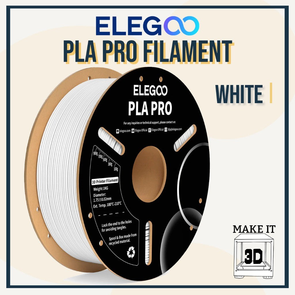 Elegoo PLA Pro Filament 1kg 1.75mm 3D Printing Filament