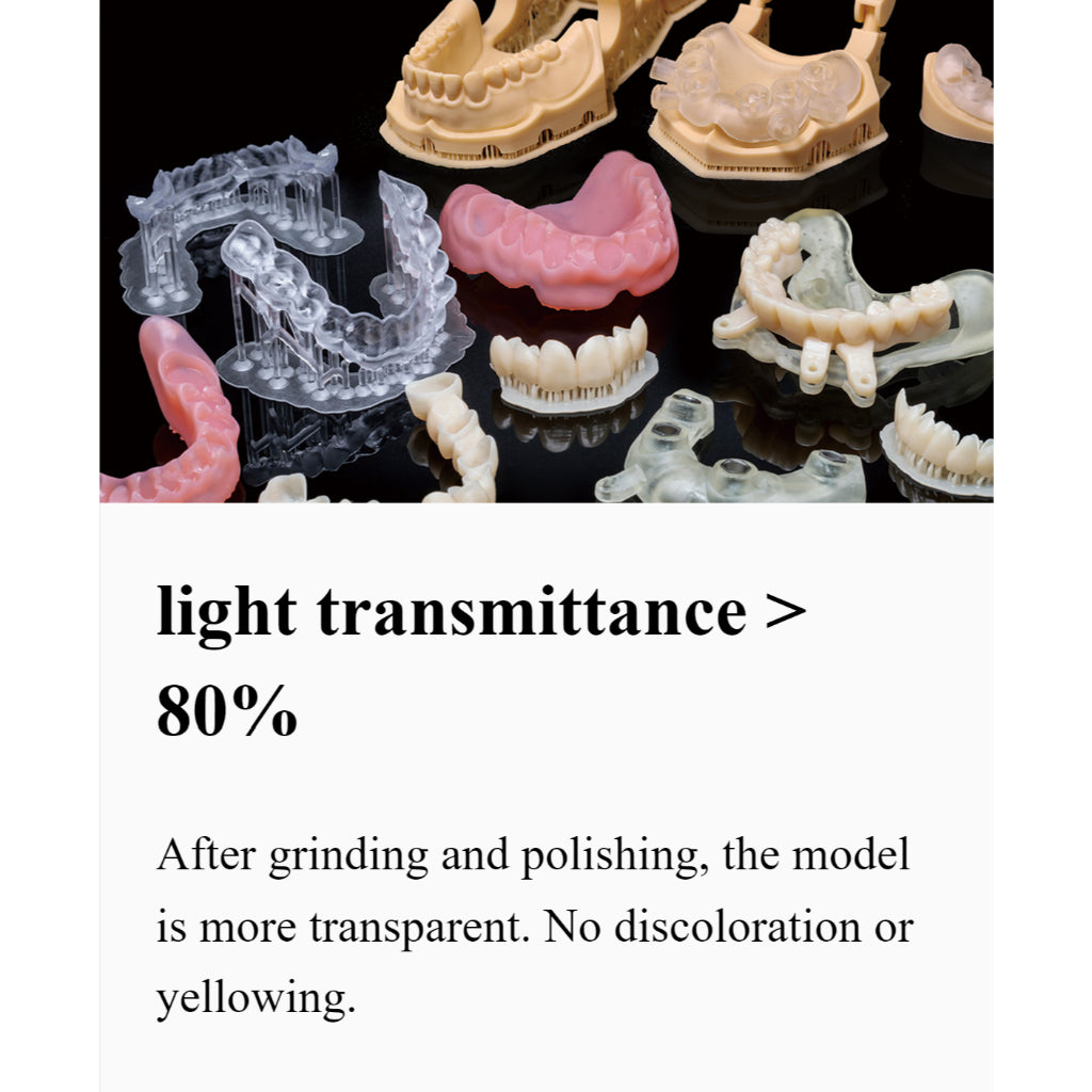 500g iFun Dental Occlusal Splint Resin Biocompatible dental 3D printing resin