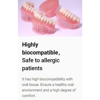 500g iFun Denture Base Resin Biocompatible dental 3D printing resin