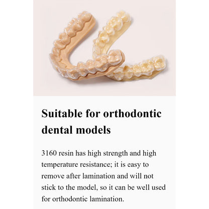 500g iFun Dental Mould 3D printer Resin Biocompatible dental 3D printing resin