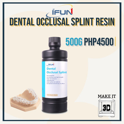 500g iFun Dental Occlusal Splint Resin Biocompatible dental 3D printing resin