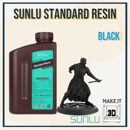 SUNLU Resin 1kg Standard 3D Printing Resin + 3D Printer Resin 405nm